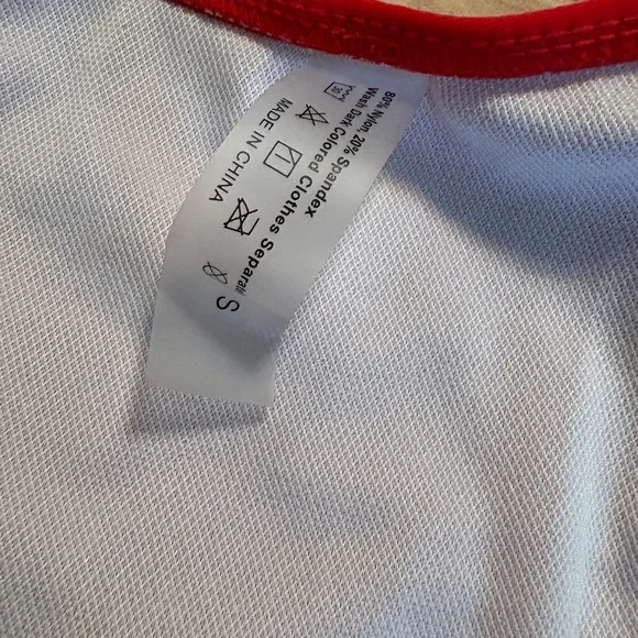 FINAL OFFER! - SHEIN Red Triangle Bikini Women’s Swimwear - Small - Picture 7 of 8